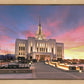 Saratoga Springs Utah Glorious Sunrise