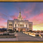 Saratoga Springs Utah Glorious Sunrise