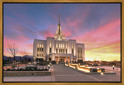 Saratoga Springs Utah Glorious Sunrise