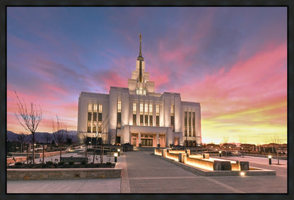 Saratoga Springs Utah Glorious Sunrise