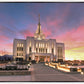 Saratoga Springs Utah Glorious Sunrise