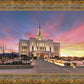 Saratoga Springs Utah Glorious Sunrise