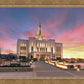 Saratoga Springs Utah Glorious Sunrise