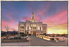 Saratoga Springs Utah Glorious Sunrise Large Wall Art