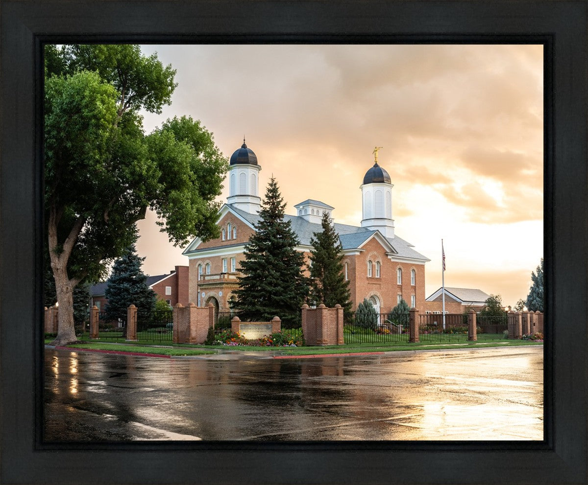 Vernal Utah Golden Sunrise