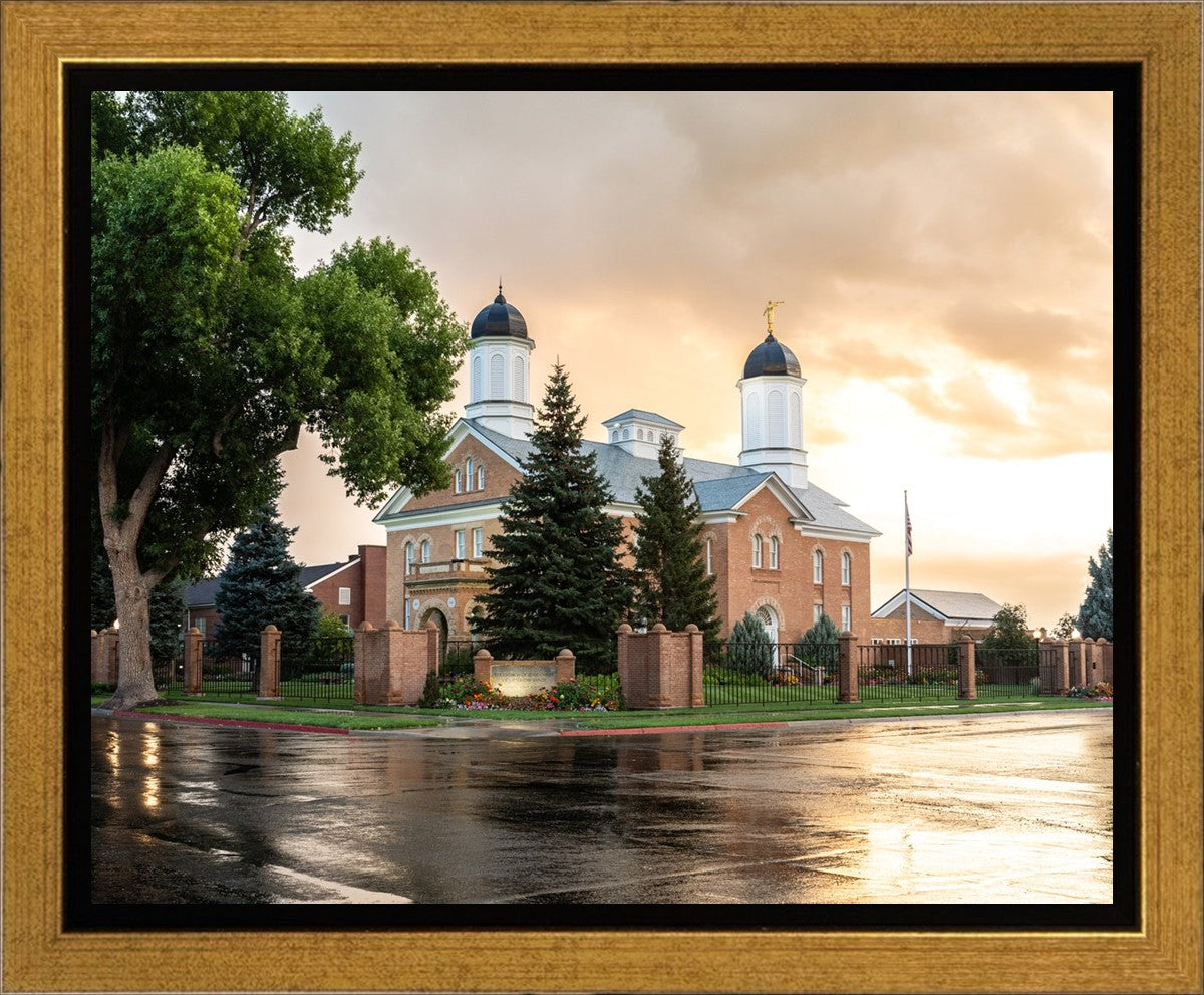 Vernal Utah Golden Sunrise