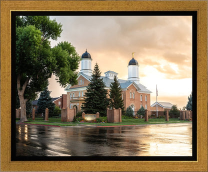 Vernal Utah Golden Sunrise