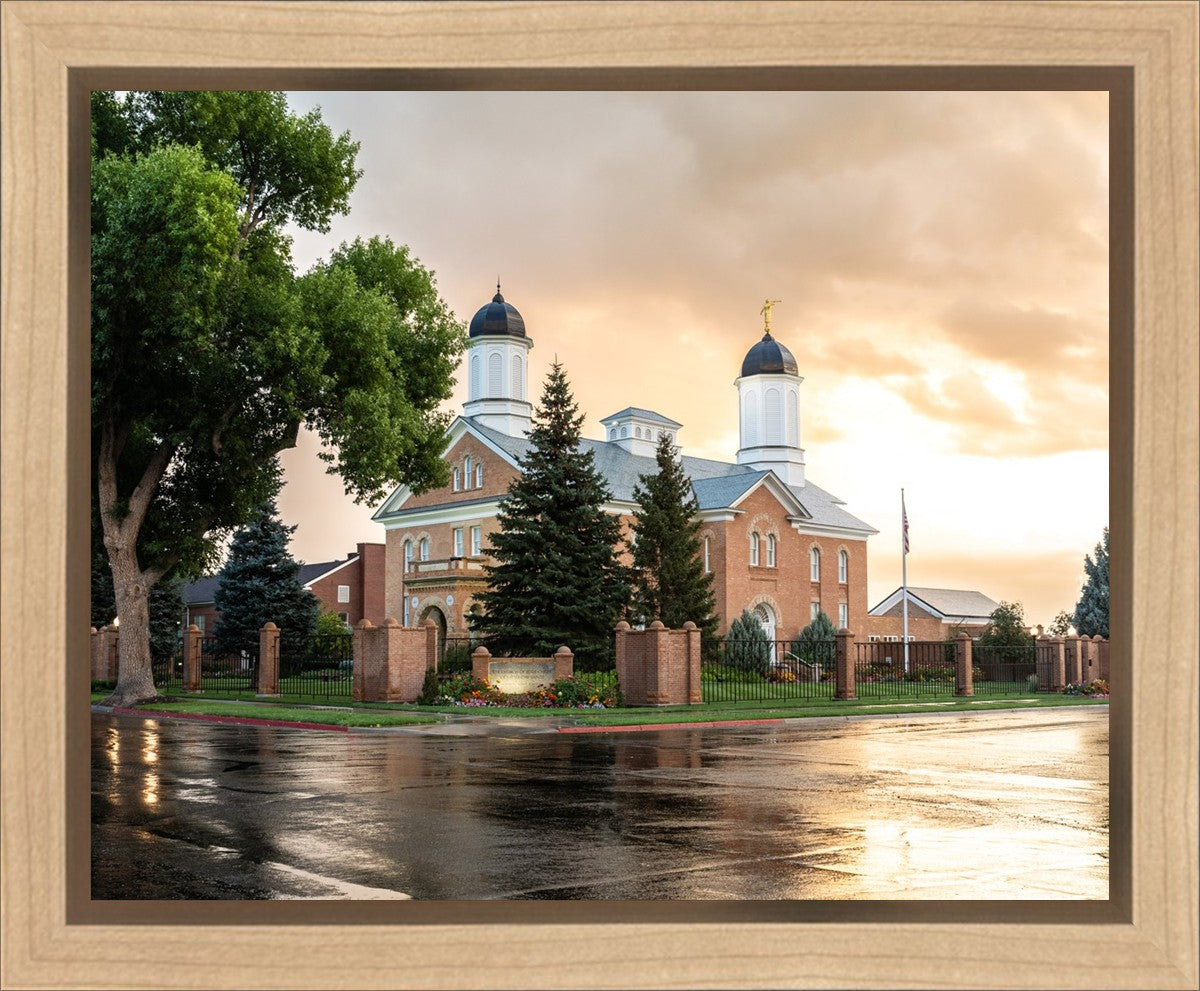 Vernal Utah Golden Sunrise