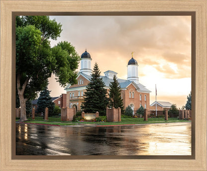 Vernal Utah Golden Sunrise