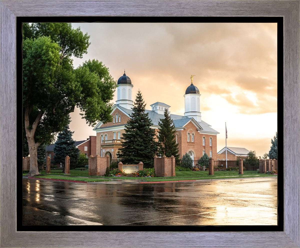 Vernal Utah Golden Sunrise