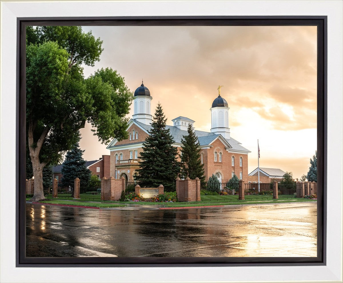 Vernal Utah Golden Sunrise