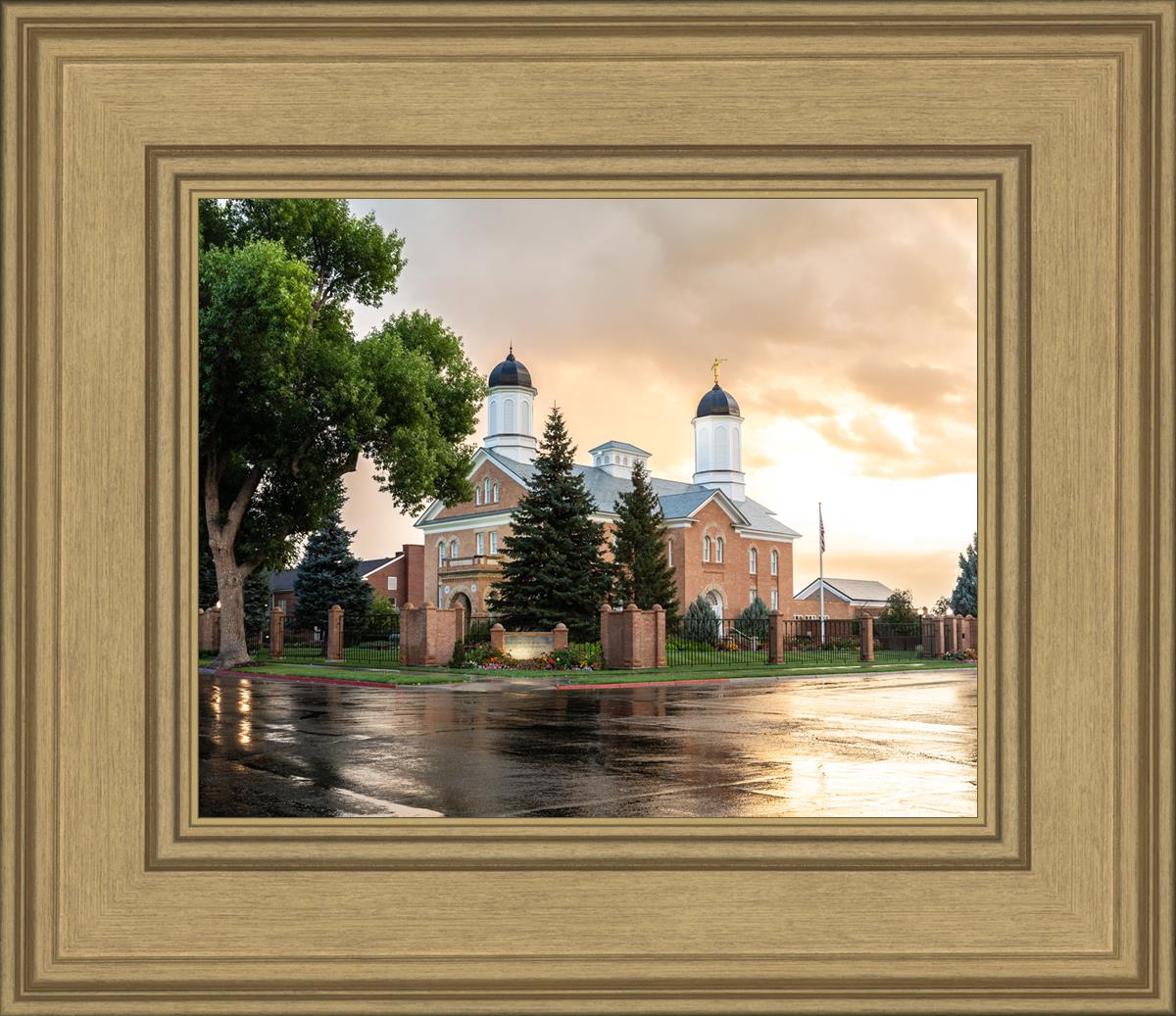 Vernal Utah Golden Sunrise