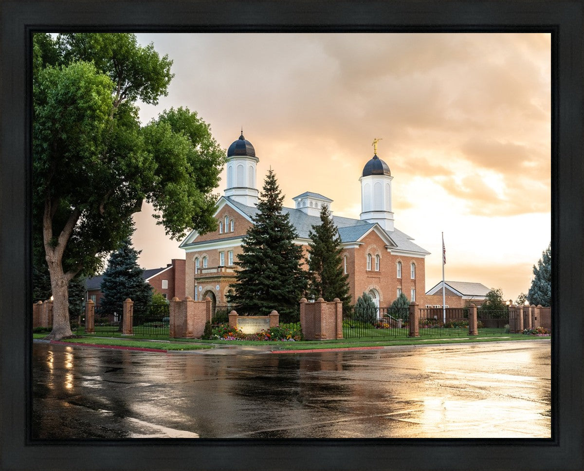 Vernal Utah Golden Sunrise