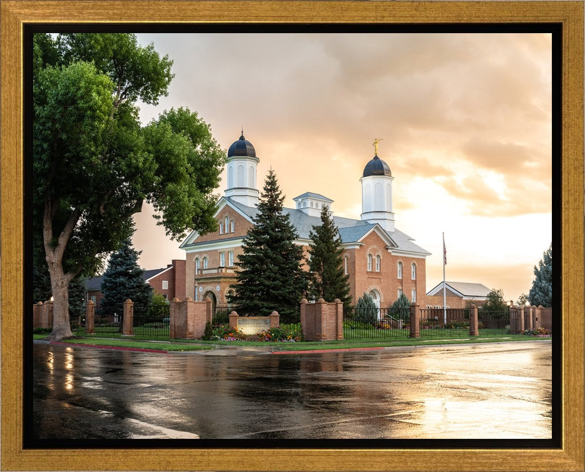 Vernal Utah Golden Sunrise