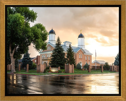 Vernal Utah Golden Sunrise