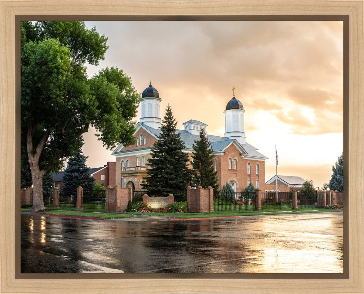 Vernal Utah Golden Sunrise