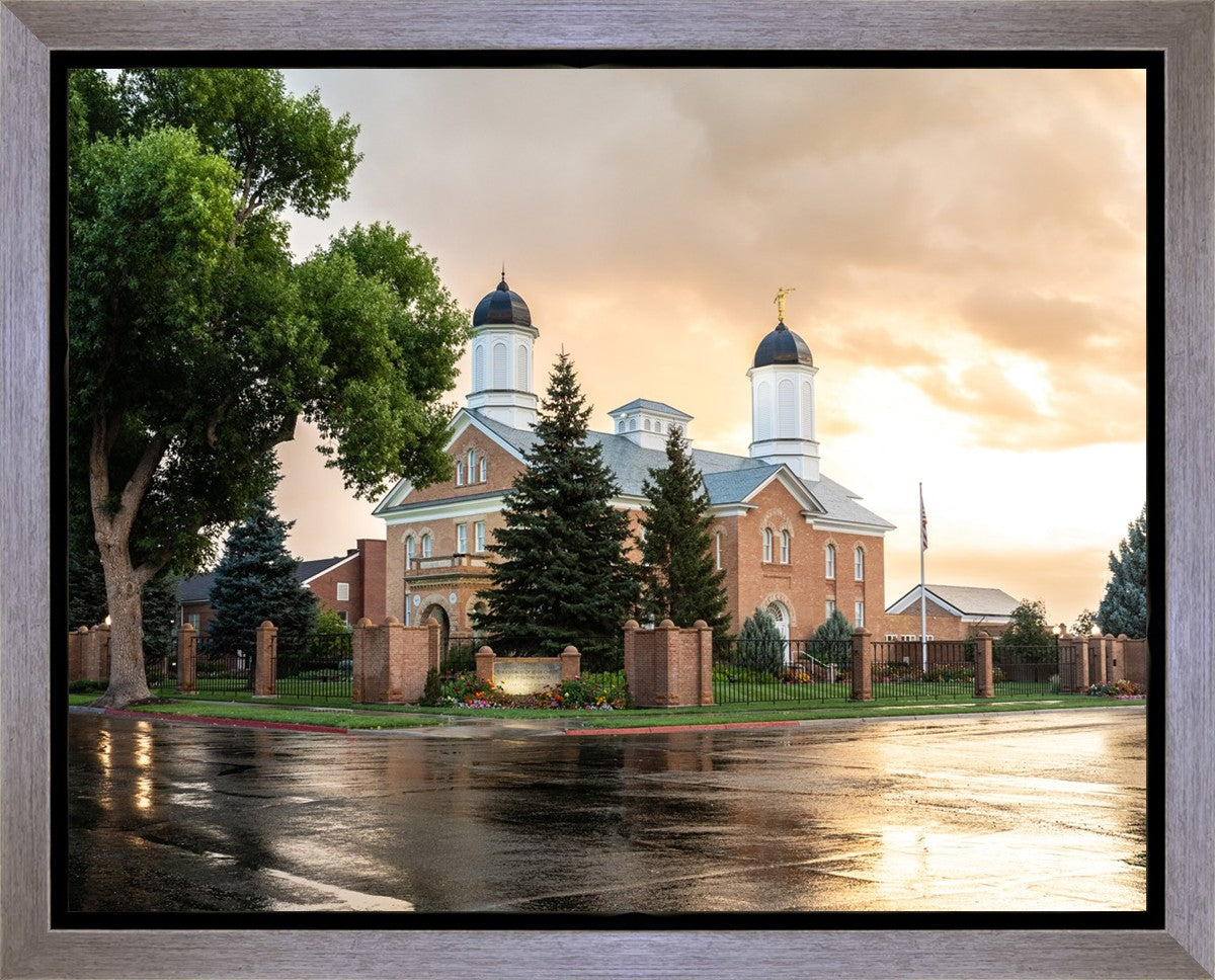 Vernal Utah Golden Sunrise