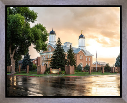 Vernal Utah Golden Sunrise