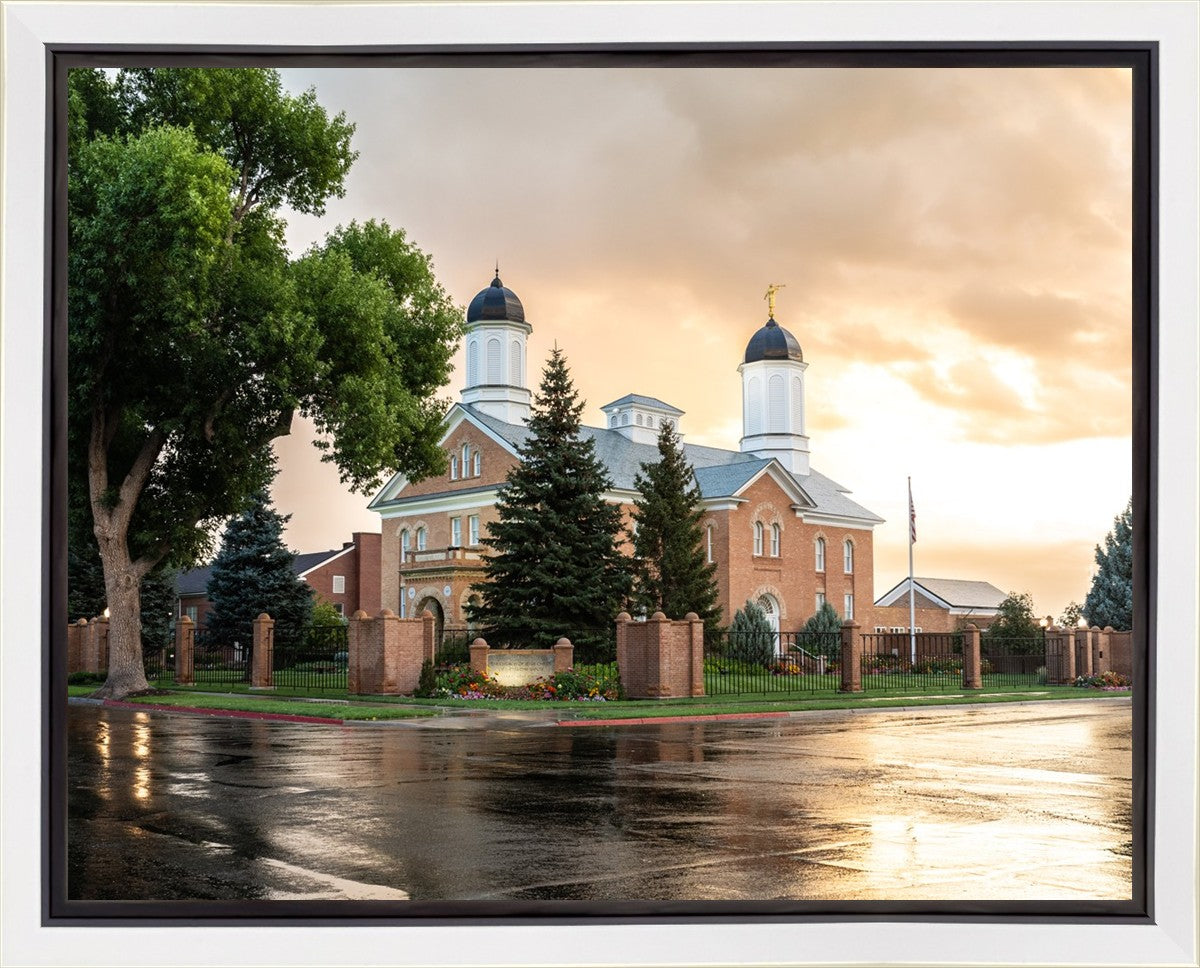 Vernal Utah Golden Sunrise