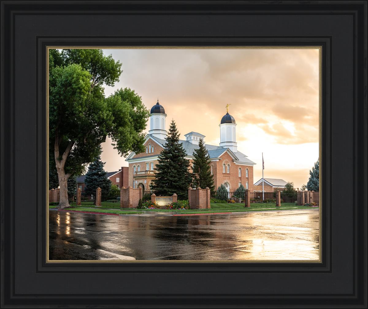 Vernal Utah Golden Sunrise