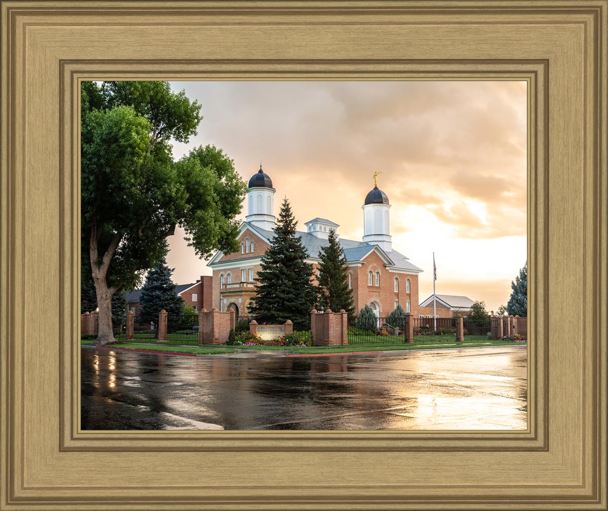Vernal Utah Golden Sunrise