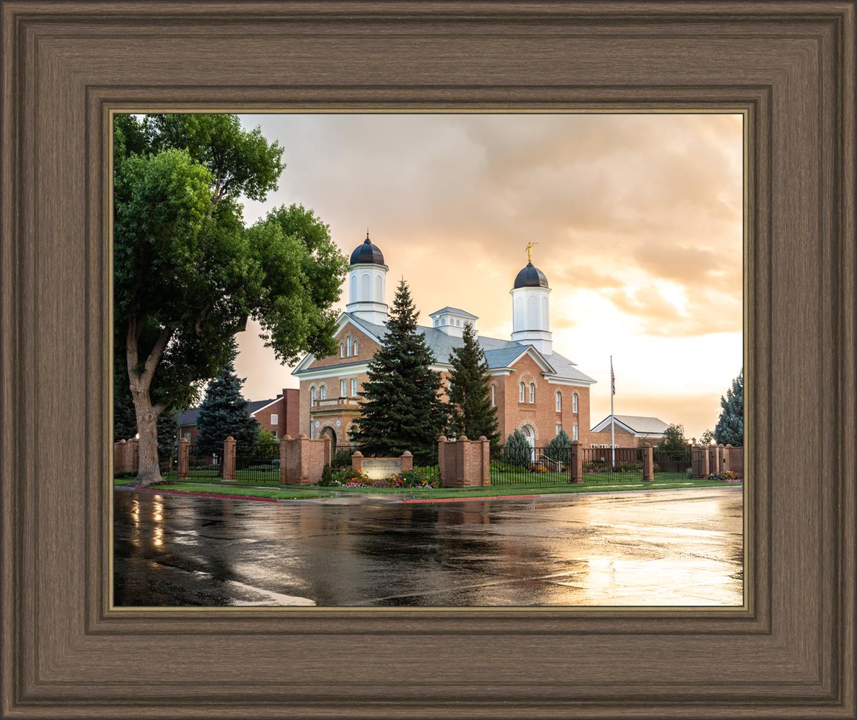 Vernal Utah Golden Sunrise