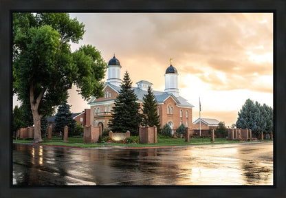 Vernal Utah Golden Sunrise