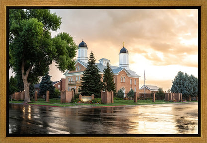 Vernal Utah Golden Sunrise