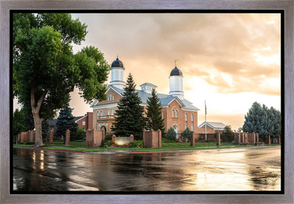 Vernal Utah Golden Sunrise