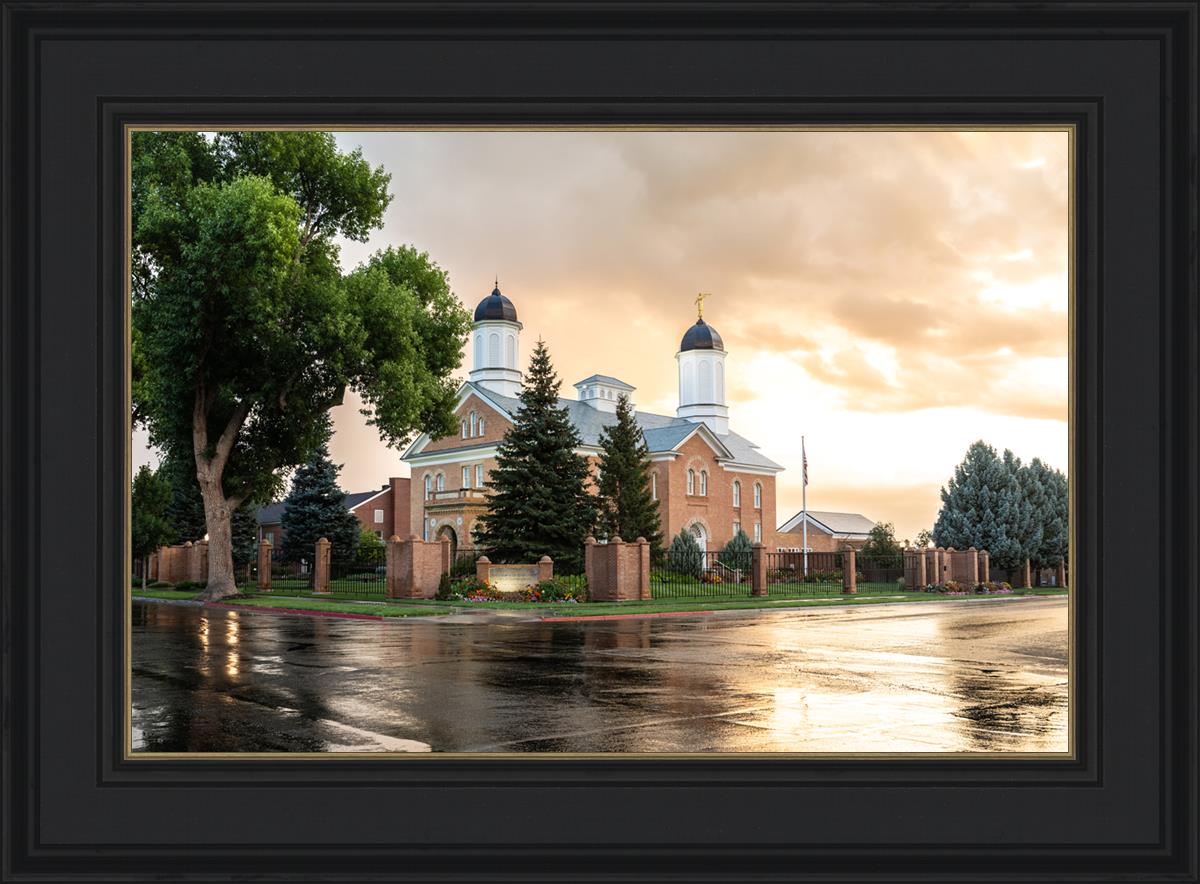 Vernal Utah Golden Sunrise