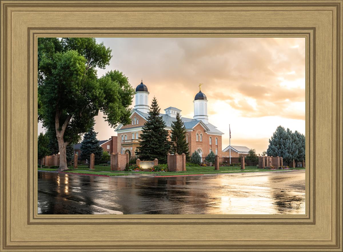 Vernal Utah Golden Sunrise