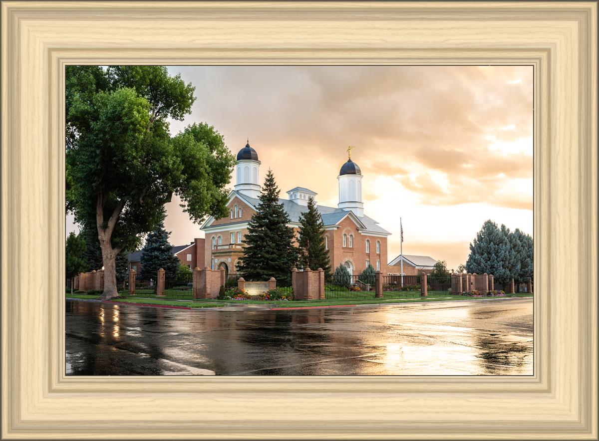 Vernal Utah Golden Sunrise