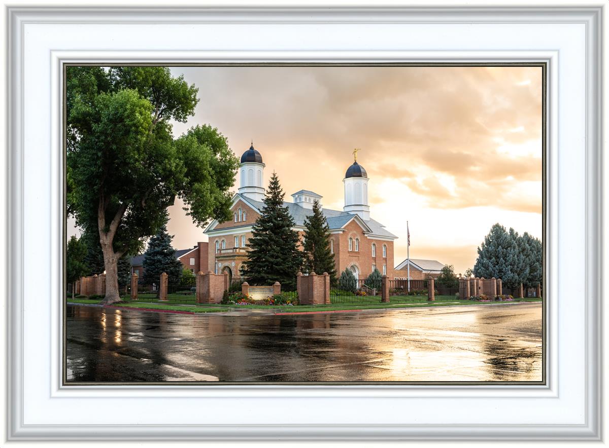 Vernal Utah Golden Sunrise