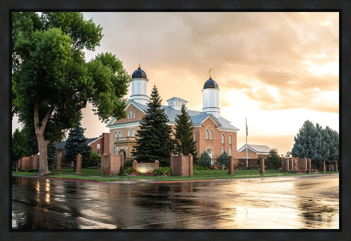 Vernal Utah Golden Sunrise