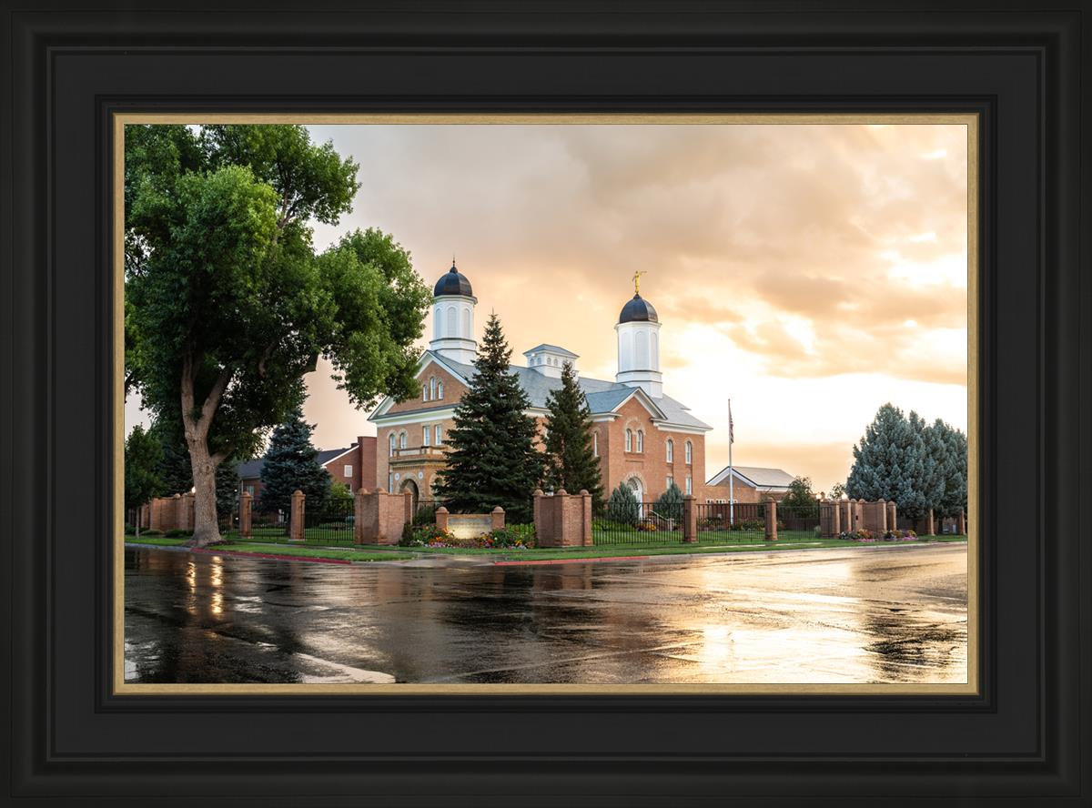Vernal Utah Golden Sunrise