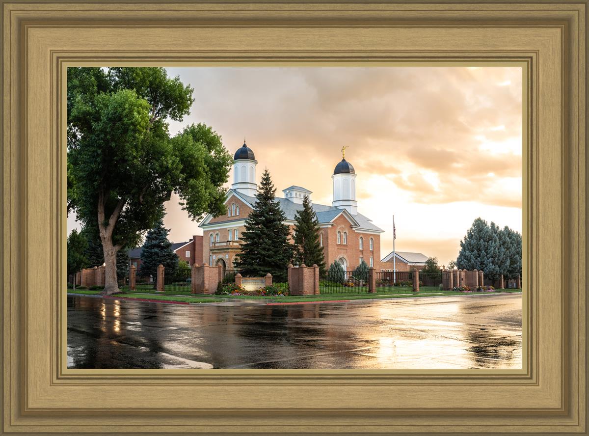 Vernal Utah Golden Sunrise