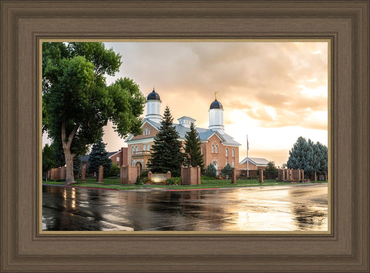 Vernal Utah Golden Sunrise