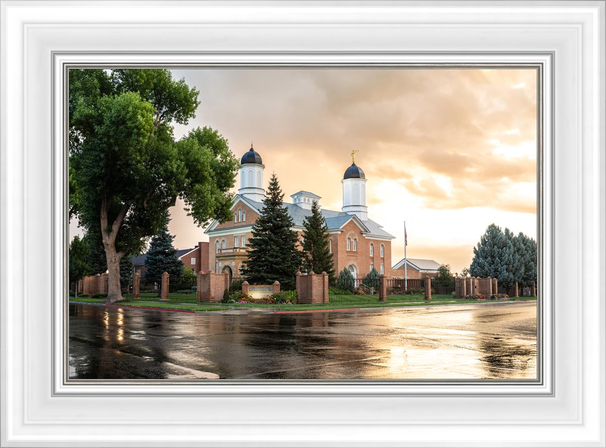 Vernal Utah Golden Sunrise