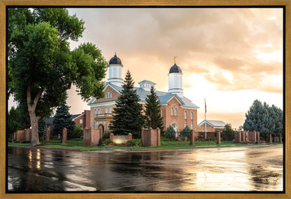 Vernal Utah Golden Sunrise
