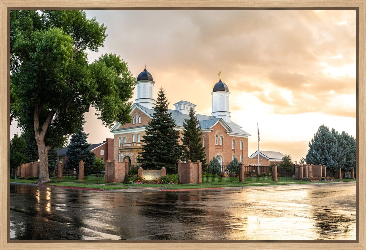 Vernal Utah Golden Sunrise