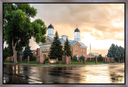 Vernal Utah Golden Sunrise