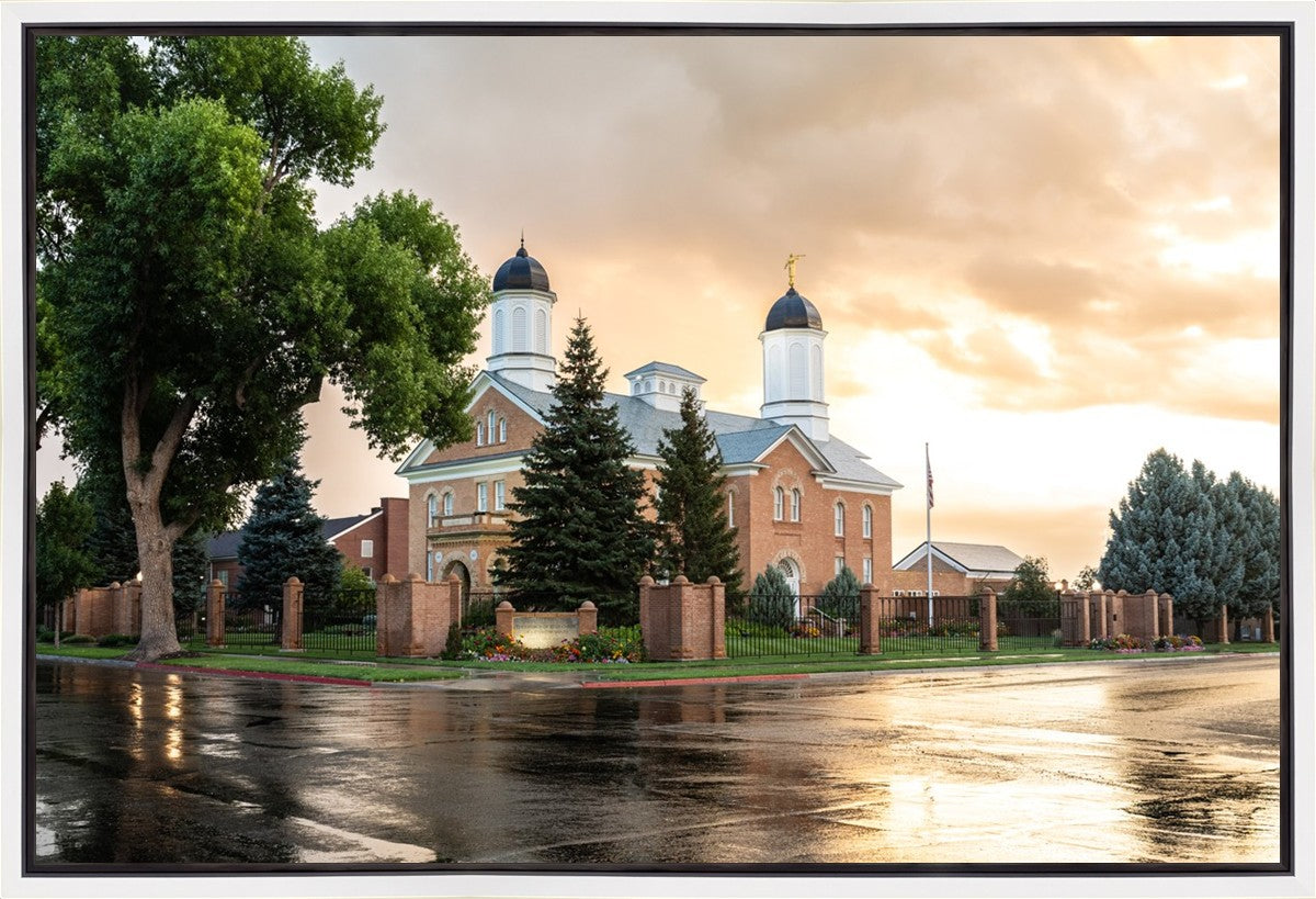 Vernal Utah Golden Sunrise