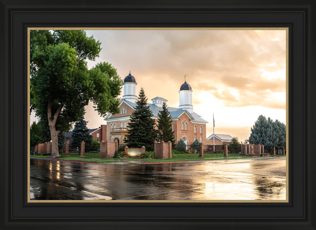 Vernal Utah Golden Sunrise