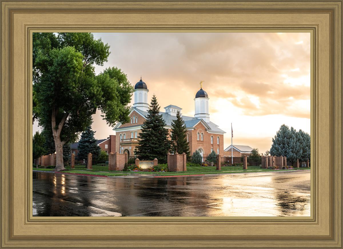 Vernal Utah Golden Sunrise