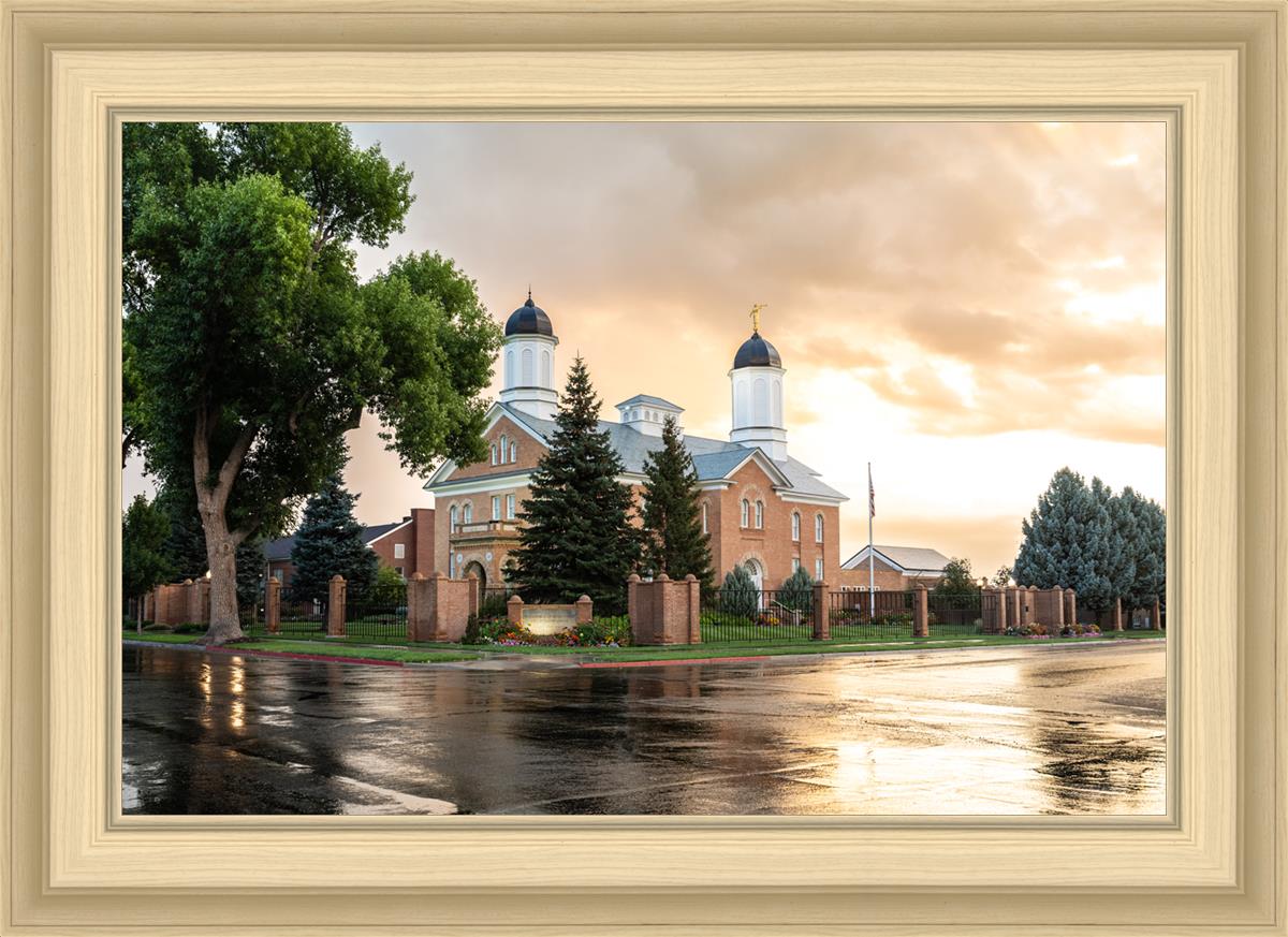 Vernal Utah Golden Sunrise