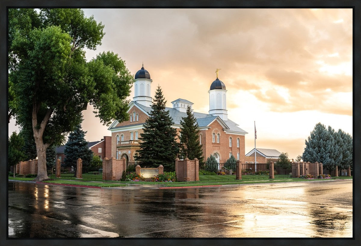 Vernal Utah Golden Sunrise