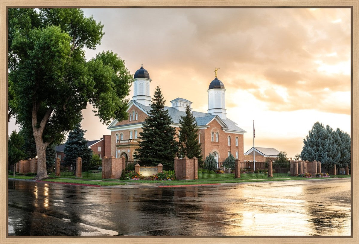 Vernal Utah Golden Sunrise