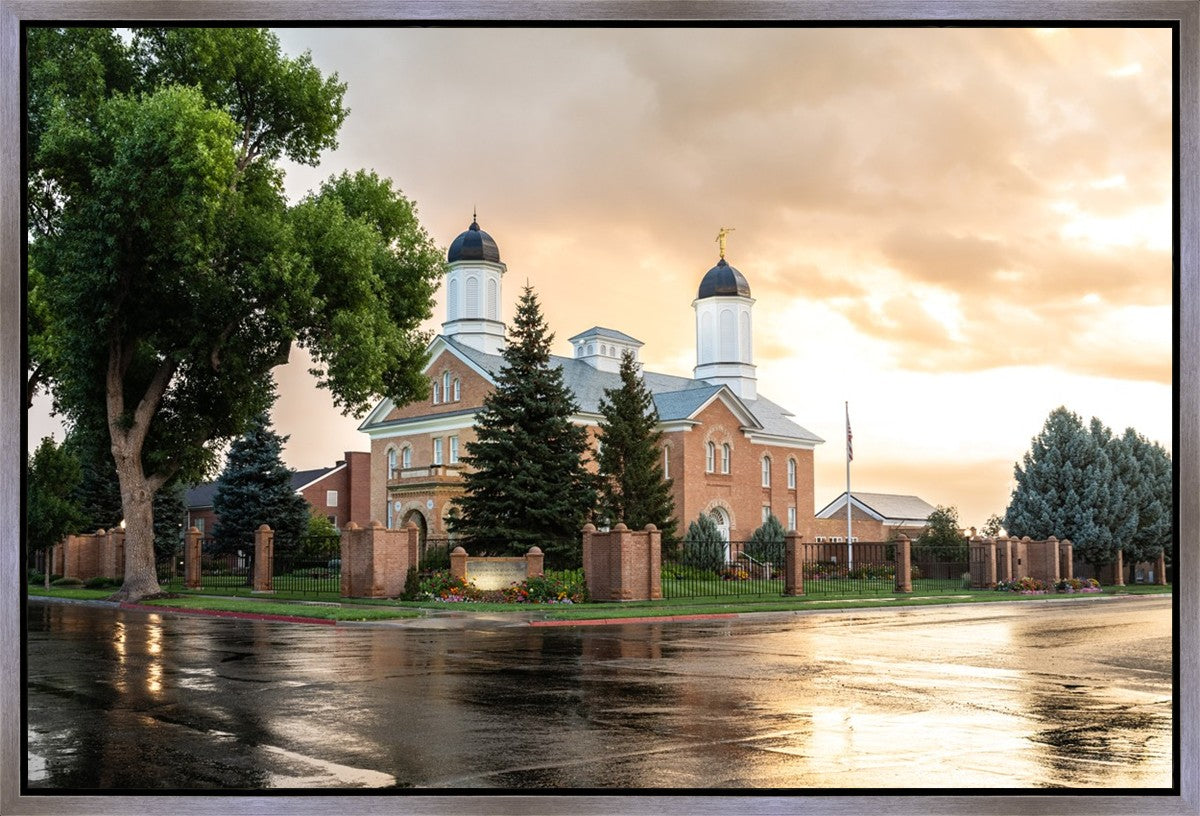 Vernal Utah Golden Sunrise