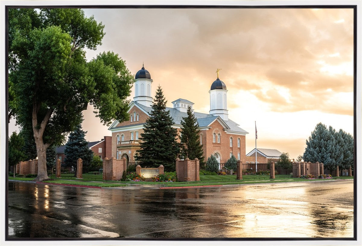 Vernal Utah Golden Sunrise