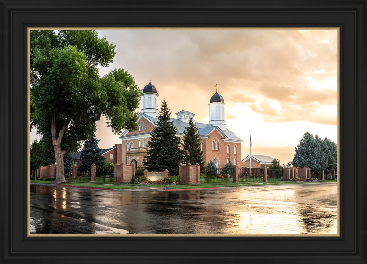 Vernal Utah Golden Sunrise
